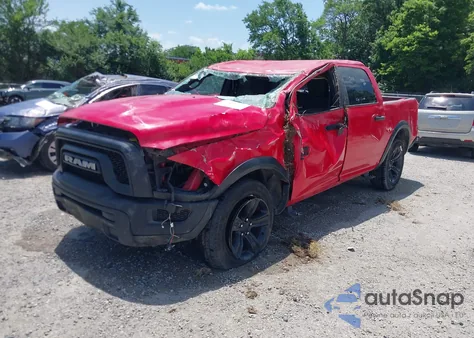 2023 Ram 1500 Classic Warlock 4X4 5'7 Box from USA, damaged, VIN 1C6RR7LG3PS572829